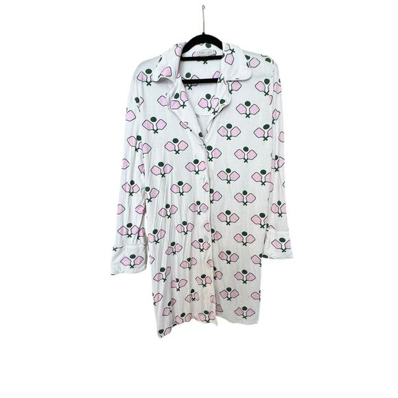 Pickle Ball PJ's Mark & Graham Toss Designs Women's Soft Luxurious Pajamas L/XL - Picture 2 of 9